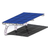 Kit di montaggio per rack per auto coperto PV Pan Pannello solare Sistema di montaggio per auto a montaggio per autorizzazione