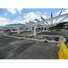 Kit di montaggio per rack per auto coperto PV Pan Pannello solare Sistema di montaggio per auto a montaggio per autorizzazione