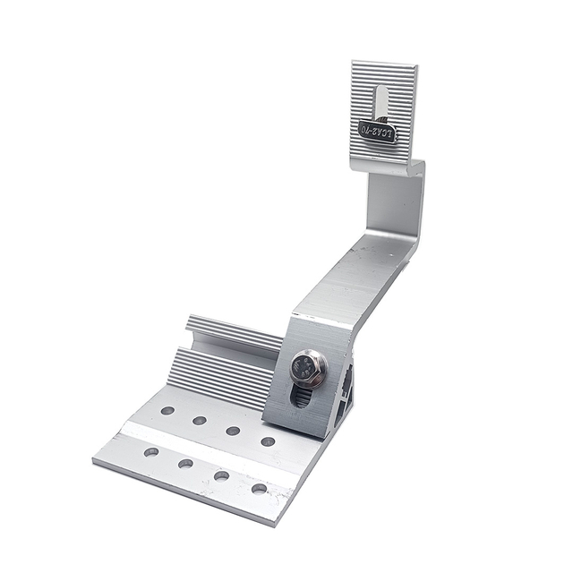 Gancio per montaggio su tetto solare in alluminio Gancio per tetto in tegole solari per montaggio su pannello solare